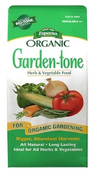 espoma garden tone granular organic fertilizer